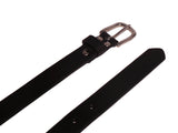 Black 25mm Leather Belt