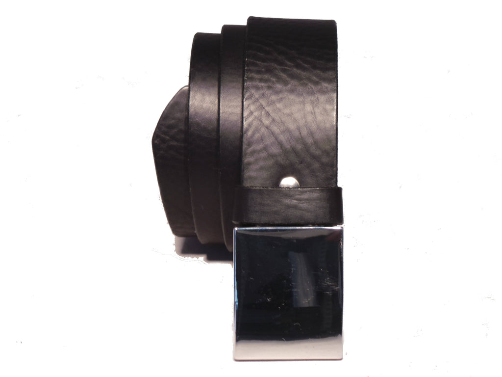 Black Designer Trouser Belt