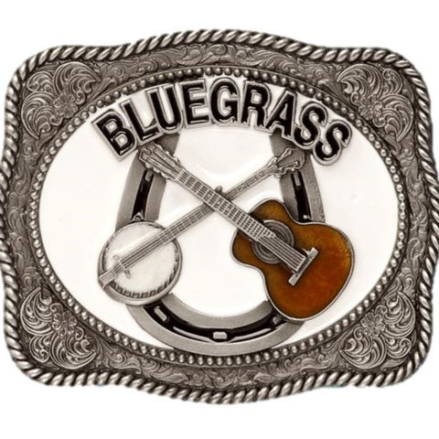 Blue Grass Belt Buckle