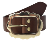 Brown Ladies Leather Belt