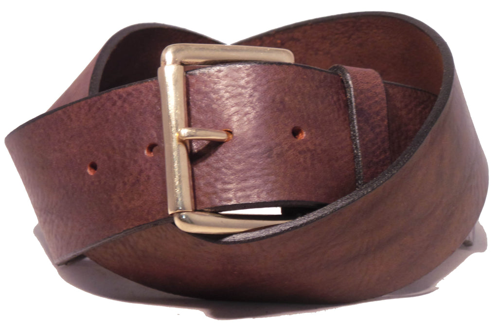2 Inch Wide Brown Jean Belt