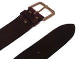 50mm Wide Brown Leather Belt