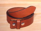 Replacement 25mm Wide Brown Leather Belt