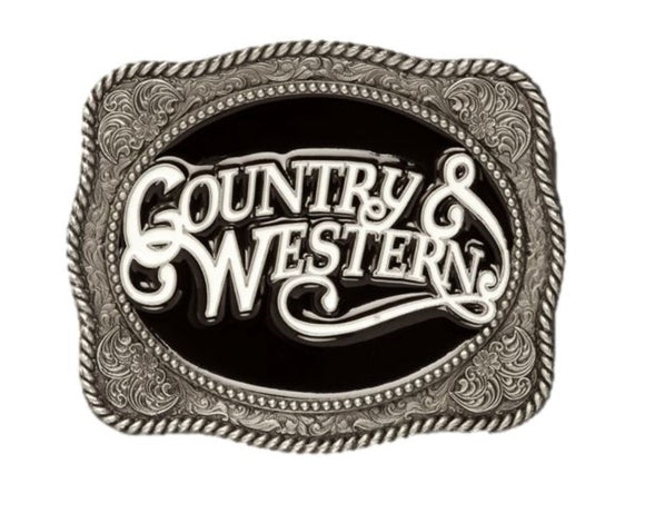 Country & Western Belt Buckle