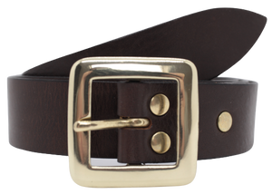 Dark Brown 32mm Trouser Belt