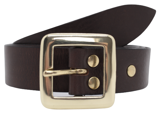 Belts.com Z32292R Classic Polished Reversible Buckle Replacement Belt Buckle Fits 1-1/4(32mm) Strap