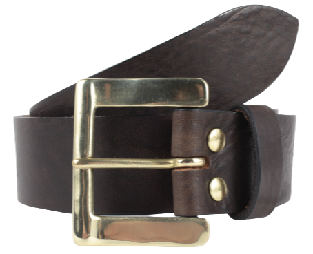 Dark Brown Trouser Belt