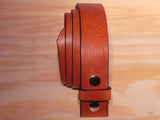 Replacement 32mm Wide Dark Tan Leather Belt