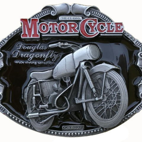 Douglas Dragonfly Motorcycle Belt Buckle