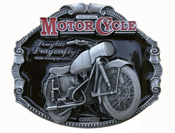 Douglas Dragonfly Motorcycle Belt Buckle