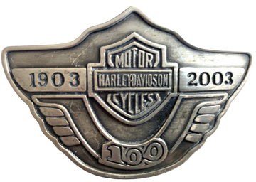 Harley Davidson 1903 to 2003 100 Year Belt Buckle