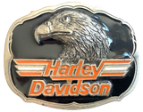 Harley Davidson Eagle Head Black Belt Buckle