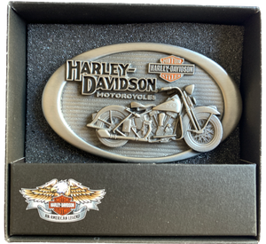 Harley Davidson Antique Bike Belt Buckle