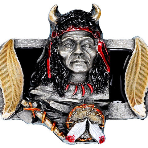 Indian Rectangle Belt Buckle