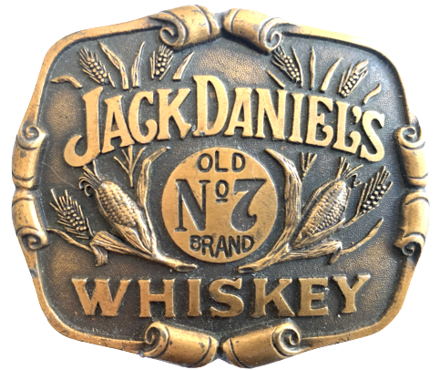 Jack Daniels Old No 7 Brand Whiskey Belt Buckle – Buckle My Belt