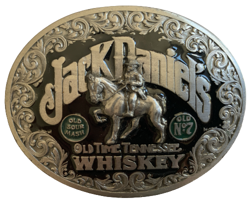Jack Daniels Old Time Tennessee Whiskey Belt Buckle