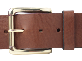 Mens Brown Leather Jean Belt