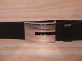 1 3/8" Inch Polished Cut Rectangle Buckle