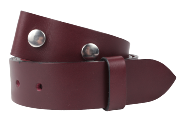 Buckleless sales leather belt