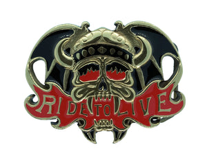 Ride to Live Belt Buckle