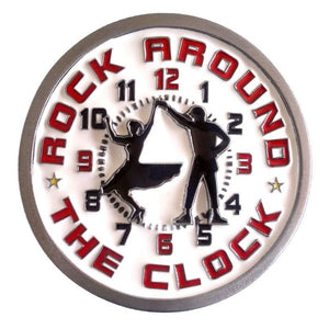 Rock Around the Clock Belt Buckle