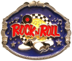 Rock N Roll Belt Buckle