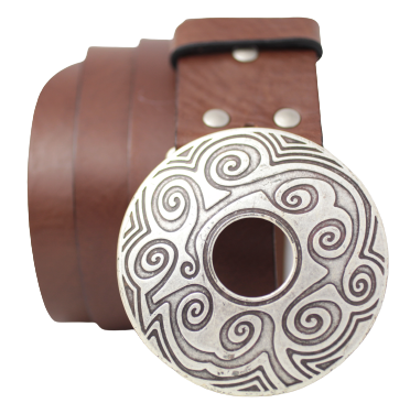 Round Swirl 50mm Buckle