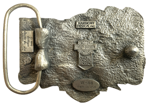 Harley Davidson Great American Freedom Machine Belt Buckle