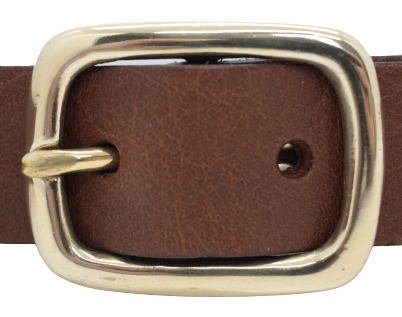 Skinny Brown Trouser Belts