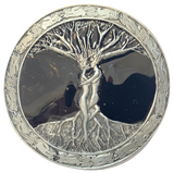 Tree of Life Black Belt Buckle