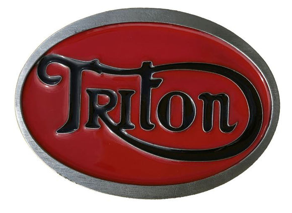 Triton Belt Buckle Red Black
