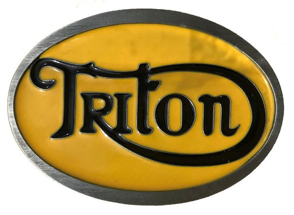 Triton Belt Buckle Yellow