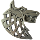 Viking Wolf Belt Buckle