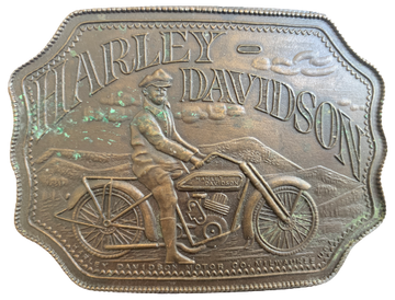 Vintage Harley Davidson Belt Buckle