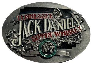 Tennessee Jack Daniels Sippin Whiskey Belt Buckle