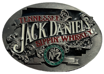 Tennessee Jack Daniels Sippin Whiskey Belt Buckle